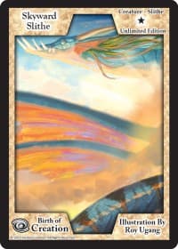 Skyward Slithe (Unlimited Edition) - Birth of Creation - Exodus TCG card