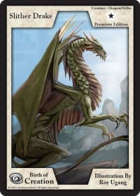 Slither Drake (Premiere Edition) - Birth of Creation - Exodus TCG card