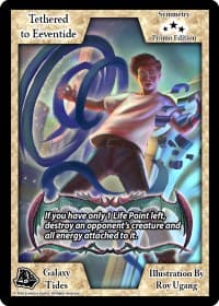 Tethered to Eeventide (2017 Promo Edition) - Exodus Promo Cards - Exodus TCG card