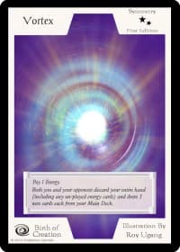 Vortex (First Edition) - Birth of Creation - Exodus TCG card