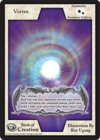 Vortex (Premiere Edition) - Birth of Creation - Exodus TCG card