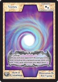 Vortex (Unlimited Edition) - Birth of Creation - Exodus TCG card