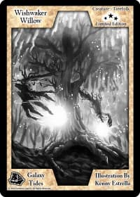 Wishwaker Willow (Limited Edition) - Limited Edition Sketch Cards - Exodus TCG card