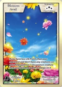 Blossom Avail (First Edition) - Galaxy Tides - Exodus TCG card