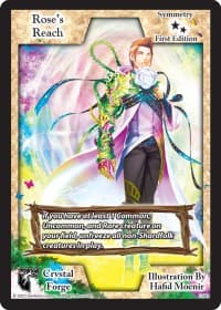Rose's Reach (First Edition) - Crystal Forge - Exodus TCG card
