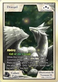 Drangel (First Edition) - Galaxy Tides - Exodus TCG card