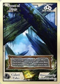 Forest of Crags (First Edition) - Galaxy Tides - Exodus TCG card