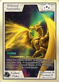 Ethereal Aurorialis (First Edition) - Galaxy Tides - Exodus TCG card