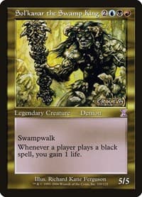 Sol'kanar the Swamp King - Timeshifted - Magic: The Gathering card