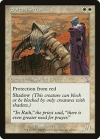 Soltari Priest - Timeshifted - Magic: The Gathering card