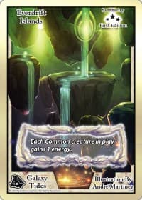 Everdrift Islands (First Edition) - Galaxy Tides - Exodus TCG card