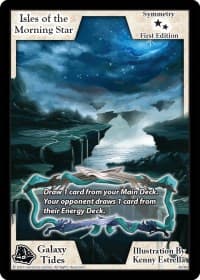 Isles of the Morning Star (First Edition) - Galaxy Tides - Exodus TCG card