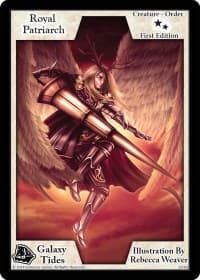 Royal Patriarch (First Edition) - Galaxy Tides - Exodus TCG card