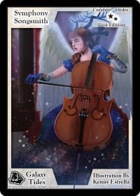 Symphony Songsmith (First Edition) - Galaxy Tides - Exodus TCG card