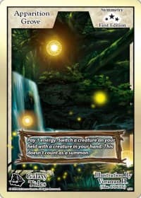 Apparition Grove (First Edition) - Galaxy Tides - Exodus TCG card