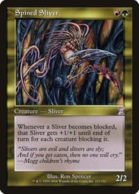 Spined Sliver - Timeshifted - Magic: The Gathering card