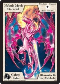Nebula Mech Starvoid (First Edition) - Galaxy Tides - Exodus TCG card
