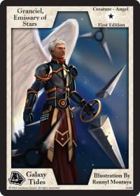 Granciel, Emissary of Stars (First Edition) - Galaxy Tides - Exodus TCG card