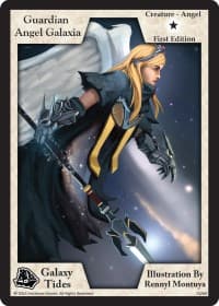 Guardian Angel Galaxia (First Edition) - Galaxy Tides - Exodus TCG card