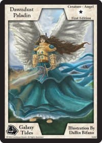 Dawndust Paladin (First Edition) - Galaxy Tides - Exodus TCG card