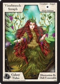 Vinebranch Seraph (First Edition) - Galaxy Tides - Exodus TCG card