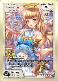 Efil the Everlasting Empress (First Edition) - Galaxy Tides - Exodus TCG card