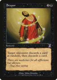 Stupor - Timeshifted - Magic: The Gathering card