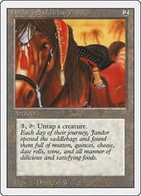 Jandor's Saddlebags - Revised Edition - Magic: The Gathering card