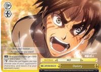 Outcry - Attack on Titan Vol. 2 - Weiss Schwarz card