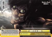 Close Combat - Attack on Titan Vol. 2 - Weiss Schwarz card