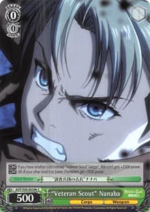 "Veteran Scout" Nanaba (B) - Attack on Titan Vol. 2 - Weiss Schwarz card