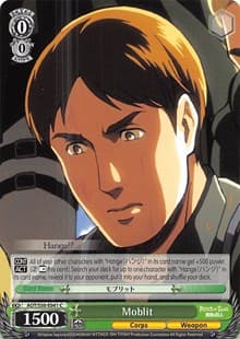 Moblit - Attack on Titan Vol. 2 - Weiss Schwarz card