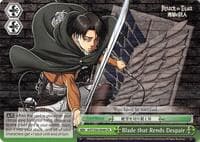 Blade that Rends Despair - Attack on Titan Vol. 2 - Weiss Schwarz card