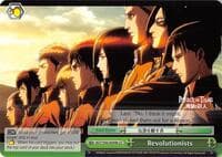 Revolutionists (B) - Attack on Titan Vol. 2 - Weiss Schwarz card