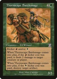 Thornscape Battlemage - Timeshifted - Magic: The Gathering card