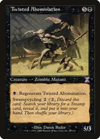Twisted Abomination - Timeshifted - Magic: The Gathering card