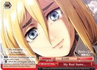 My Real Name... - Attack on Titan Vol. 2 - Weiss Schwarz card