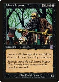 Uncle Istvan - Timeshifted - Magic: The Gathering card