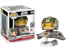 Star Wars: Wedge Antilles (with Snow Speeder) (Bobble-Head) (Walgreens Exclusive) - Pop! Vinyl - Funko card