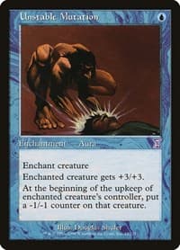 Unstable Mutation - Timeshifted - Magic: The Gathering card