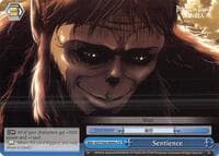 Sentience (A) - Attack on Titan Vol. 2 - Weiss Schwarz card