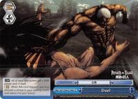 Duel (B) - Attack on Titan Vol. 2 - Weiss Schwarz card
