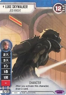 Luke Skywalker - Jedi Knight (SDCC Alternate Full Art) - SWD: Promo Cards - Star Wars: Destiny card
