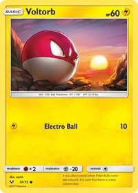 Voltorb - Shining Legends - Pokemon card
