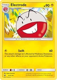 Electrode - Shining Legends - Pokemon card