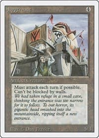 Juggernaut - Revised Edition - Magic: The Gathering card