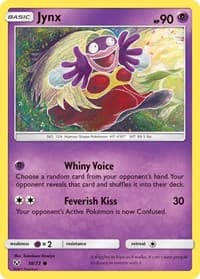 Jynx - Shining Legends - Pokemon card