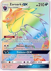 Zoroark GX (Secret) - Shining Legends - Pokemon card