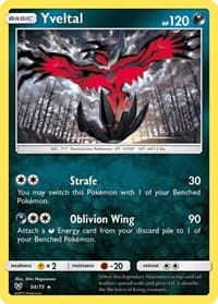 Yveltal - Shining Legends - Pokemon card
