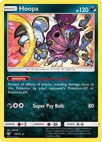 Hoopa - Shining Legends - Pokemon card
